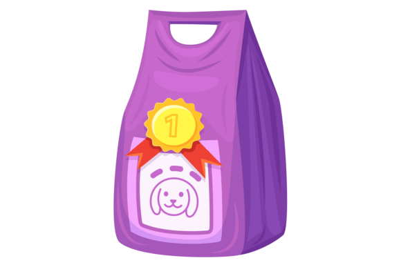 Dog Dry Food Bag. Healthy Animal Nutriti