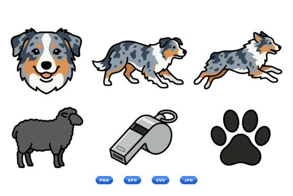 Herding Dog Clipart Collection