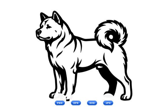 Nordic Dog Vector Clipart Review
