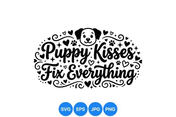 Puppy Kisses Dog Love Design